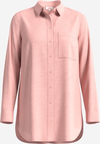 s.Oliver Blouse in Roze: voorkant