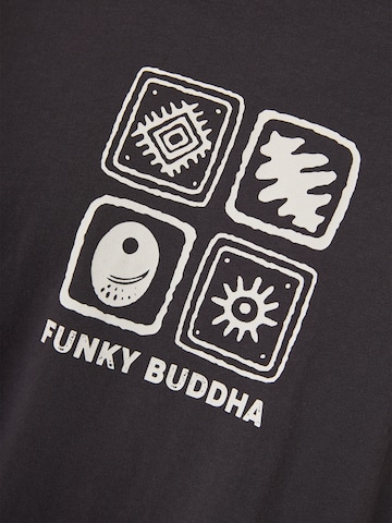pelēks Funky Buddha T-Krekls