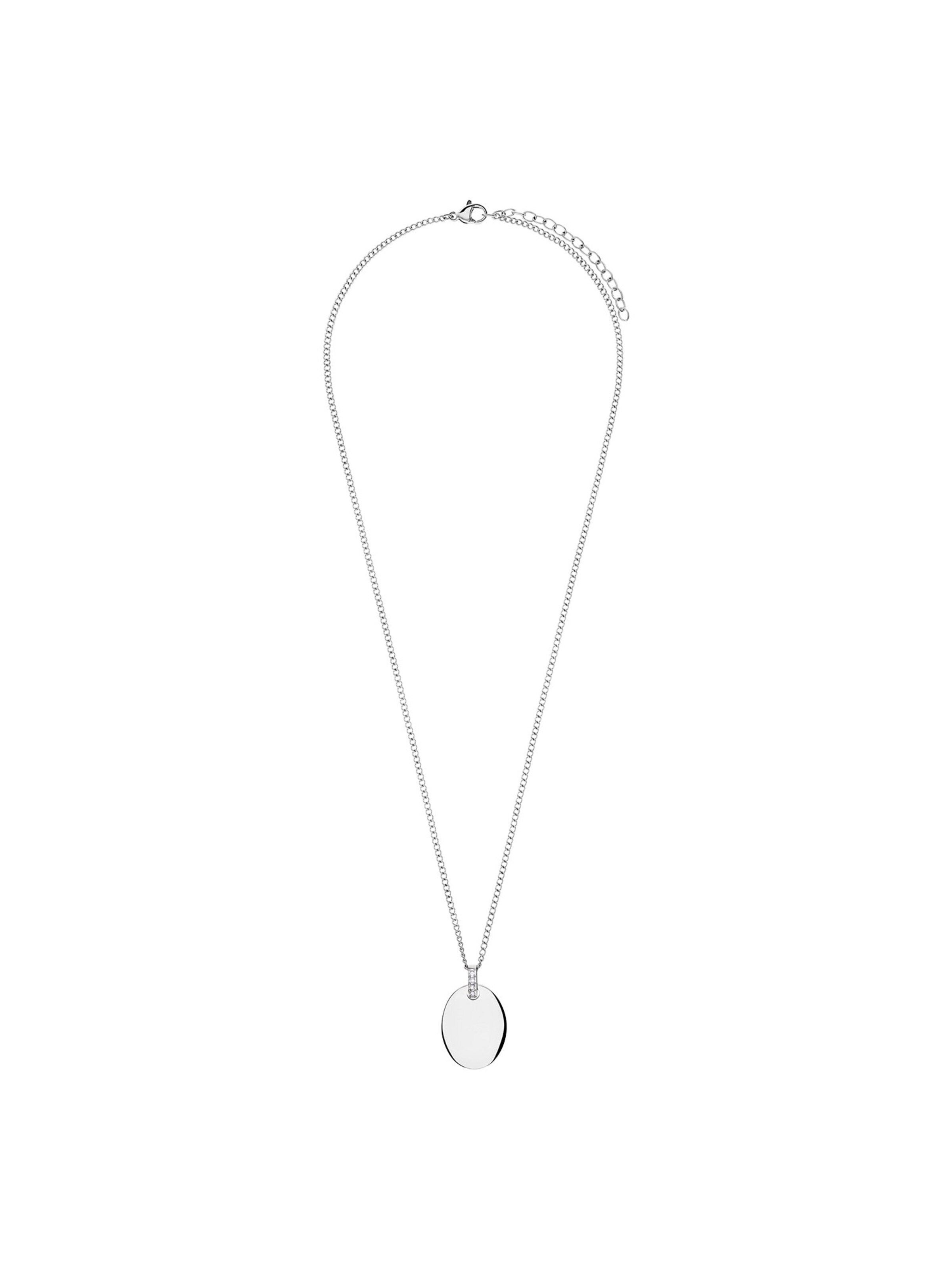 Lucardi Kette in Silber: Vorderseite