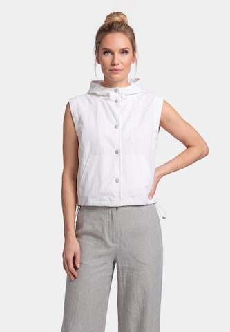 usha WHITE LABEL Vest in White: front
