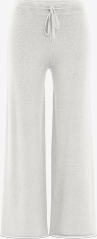 DEHA Wide Leg Hose in Weiß: Vorderseite