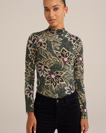 WE Fashion Shirt in Grün: Vorderseite