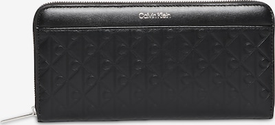 Piniginė iš Calvin Klein, spalva – juoda / sidabrinė, Prekių apžvalga