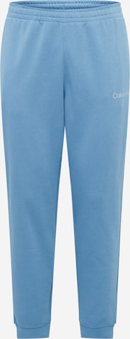 Calvin Klein Sport Tapered Trousers in Blue: front