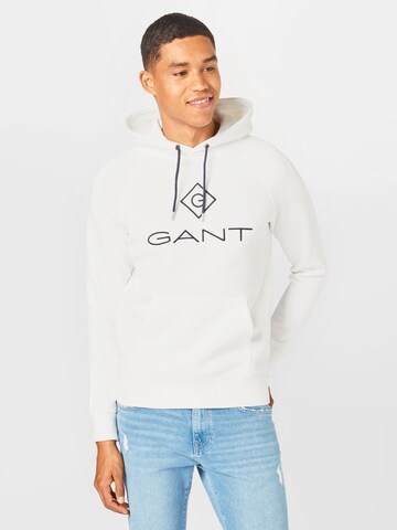 GANT Sweatshirt in White: front