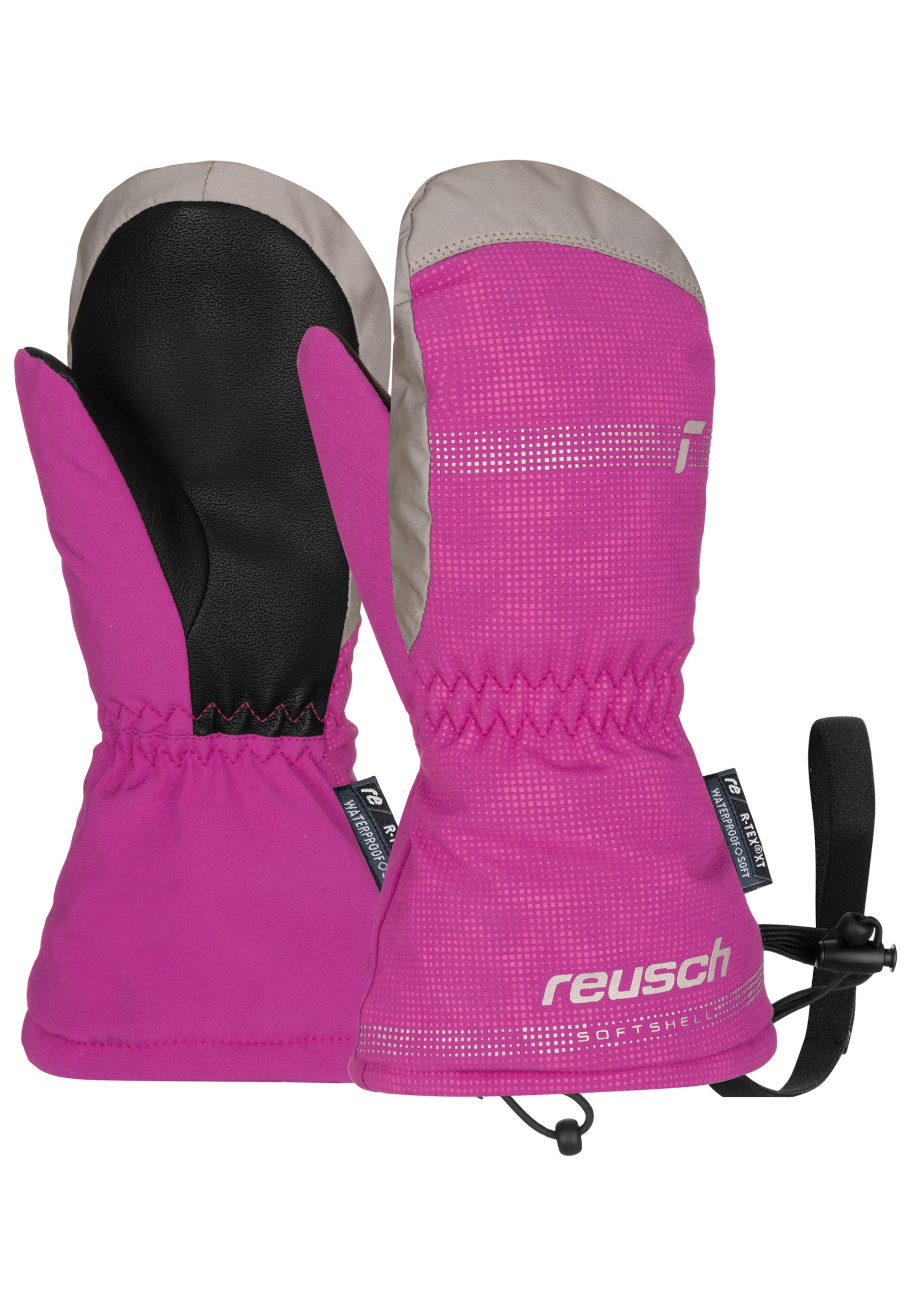REUSCH Sporthandschoenen 'Maxi R-TEX® XT MITTEN' in Grijs: voorkant