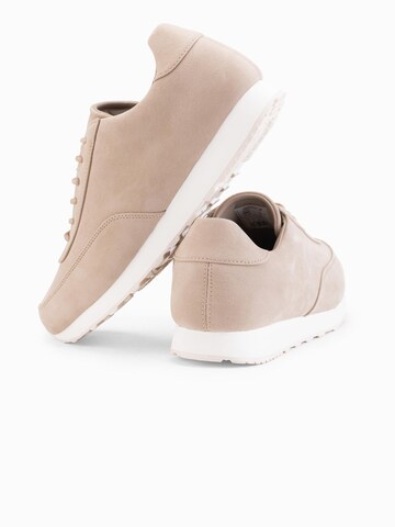 Ombre Sneaker in Beige