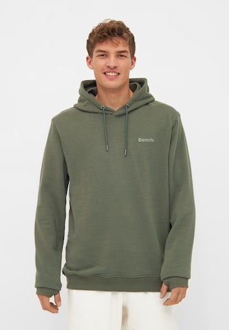 BENCH Sweatshirt in Green: front