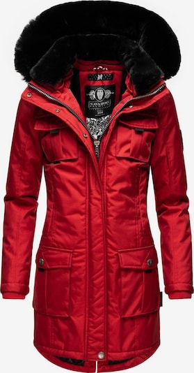 NAVAHOO Winter Parka 'Tinis' in Red / Black, Item view