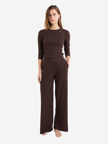 ETAM Pyjamahose 'Jovana' in Braun