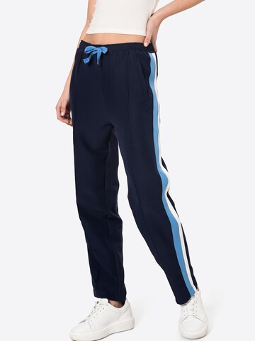Pepe Jeans Loose fit Pants 'MARTIA' in Blue: front