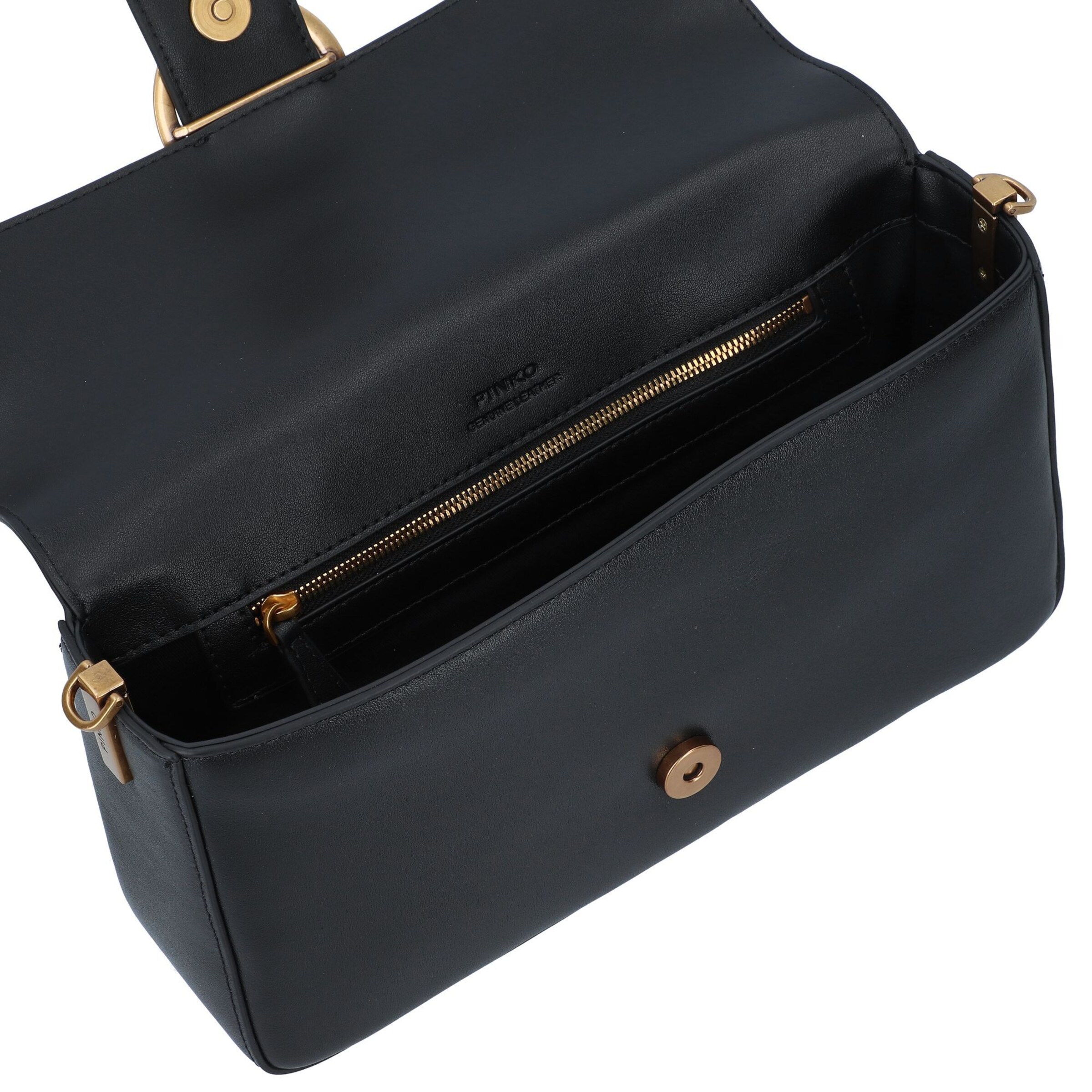 PINKO Crossbody Bag 'Love One Classic' in Black