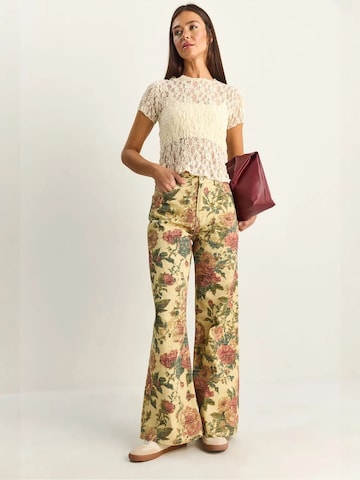 Pantalon Bianco Lucci en jaune