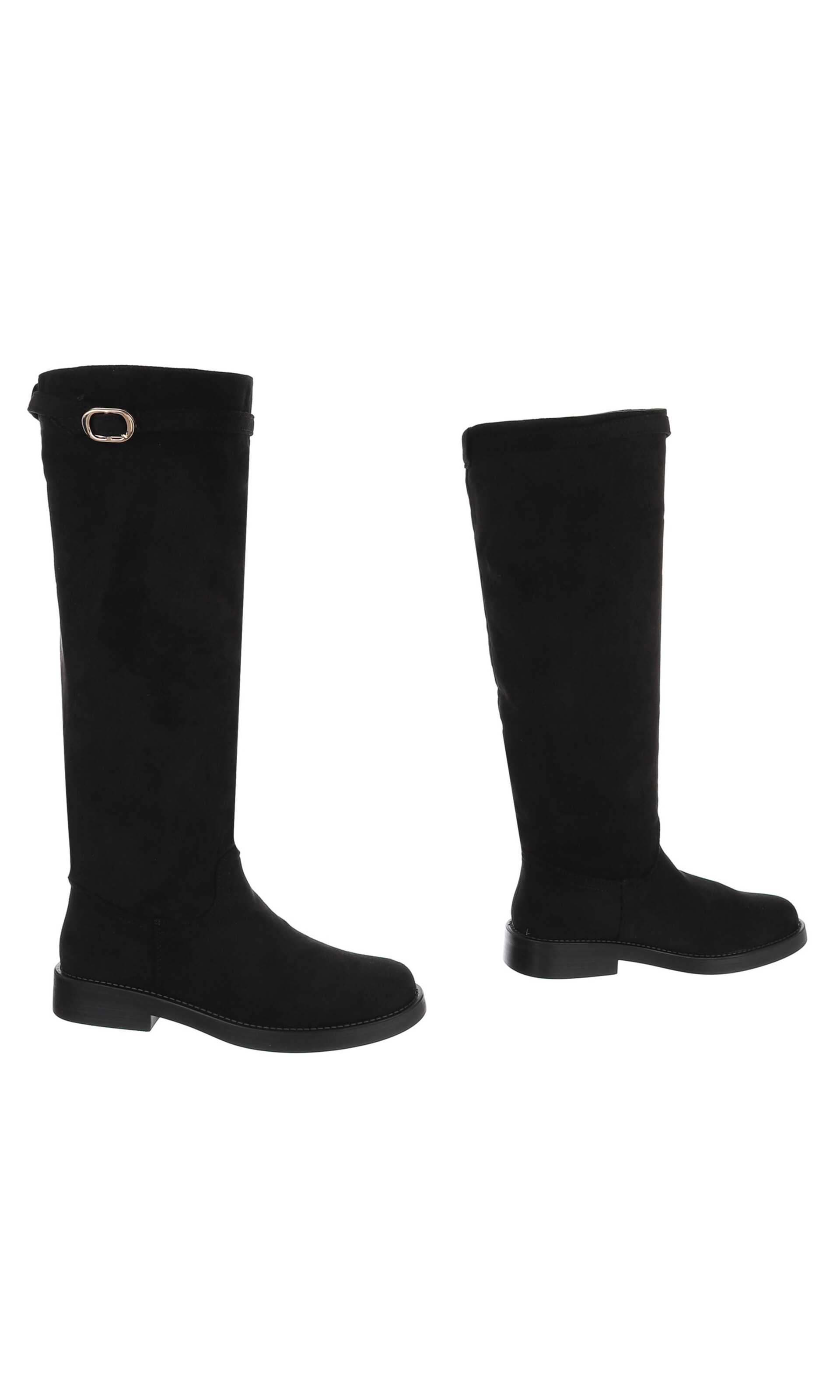 Ital-Design Stiefel in Schwarz