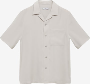 Camicia 'Luca' di MANGO MAN in grigio: frontale