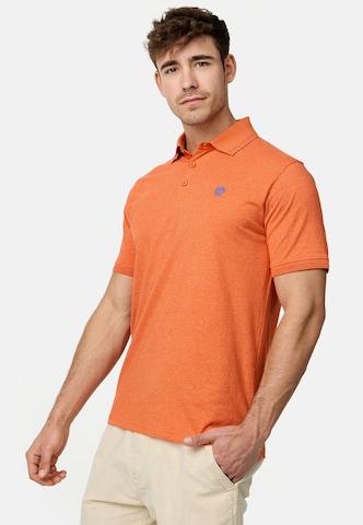 INDICODE JEANS Shirt 'Torrance ' in Oranje: voorkant