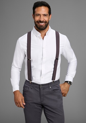 Man's World Suspenders in Red
