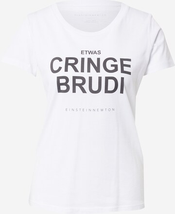 T-shirt EINSTEIN & NEWTON en blanc : devant