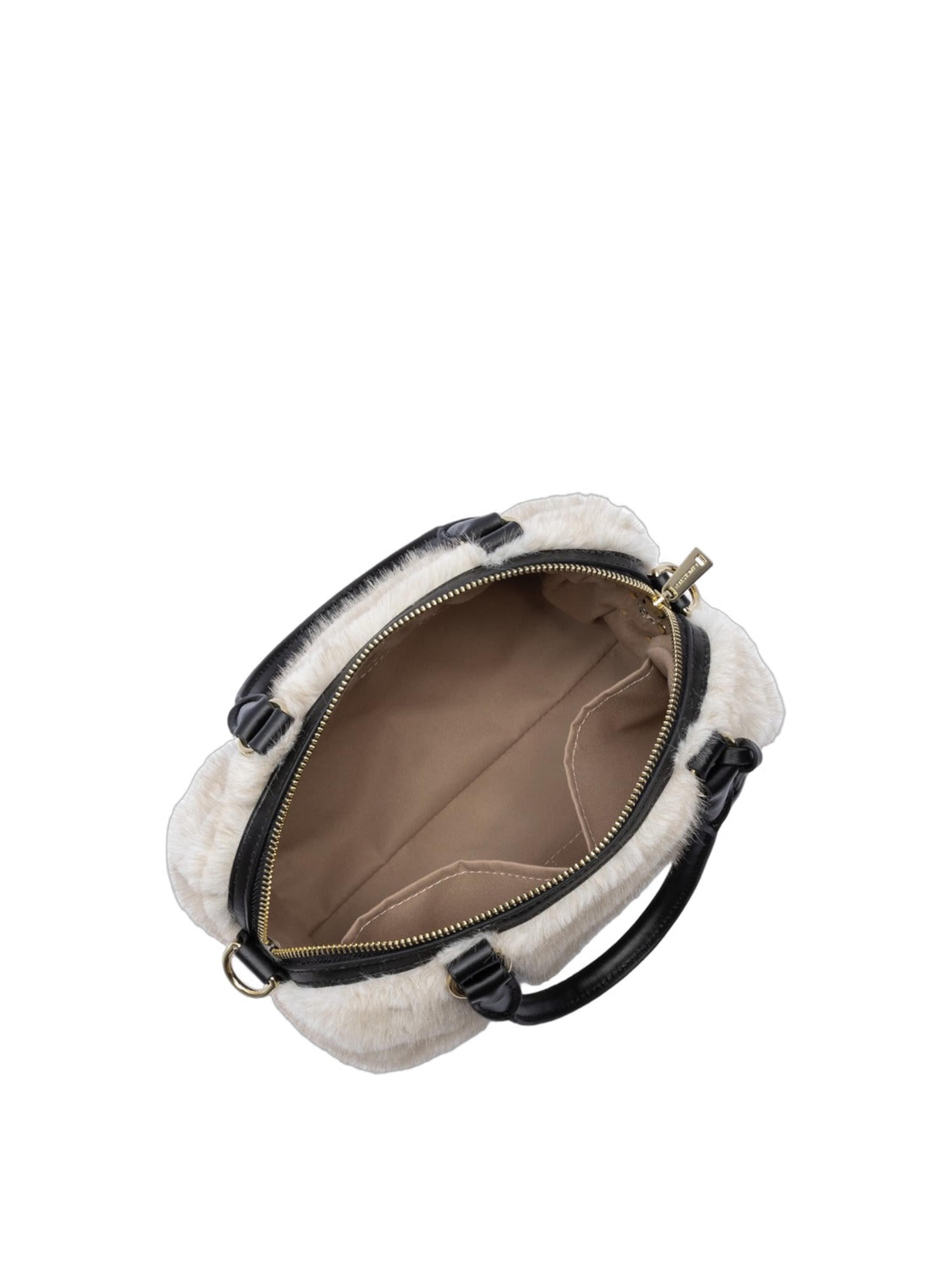 LANCASTER Paris - Bolso de mano 'Moumoute' en beige