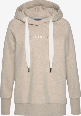 Elbsand Sweatshirt in Beige: front