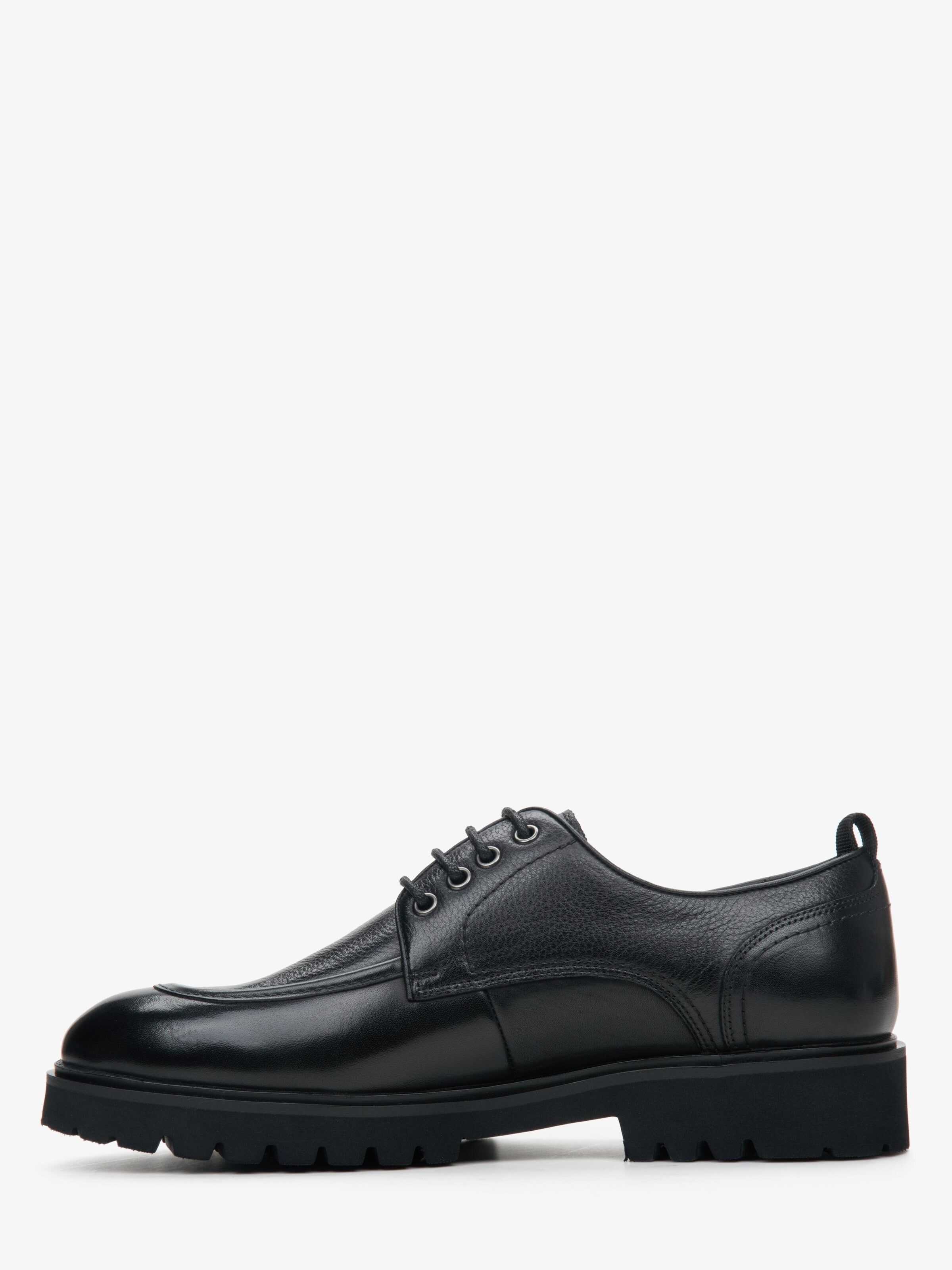 Estro Buty sznurowane '320-9' w kolorze czarny: przód