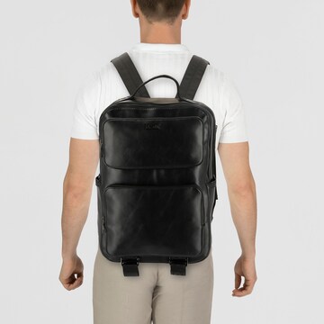 GUESS Rugzak 'Boston' in Zwart: voorkant