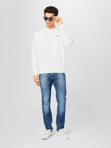LACOSTE Sweatshirt in Weiß