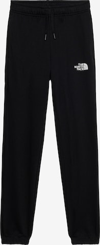THE NORTH FACE Tapered Urheiluhousut värissä musta: etupuoli