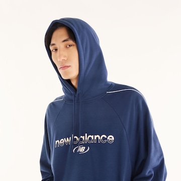 Sweat-shirt new balance en bleu