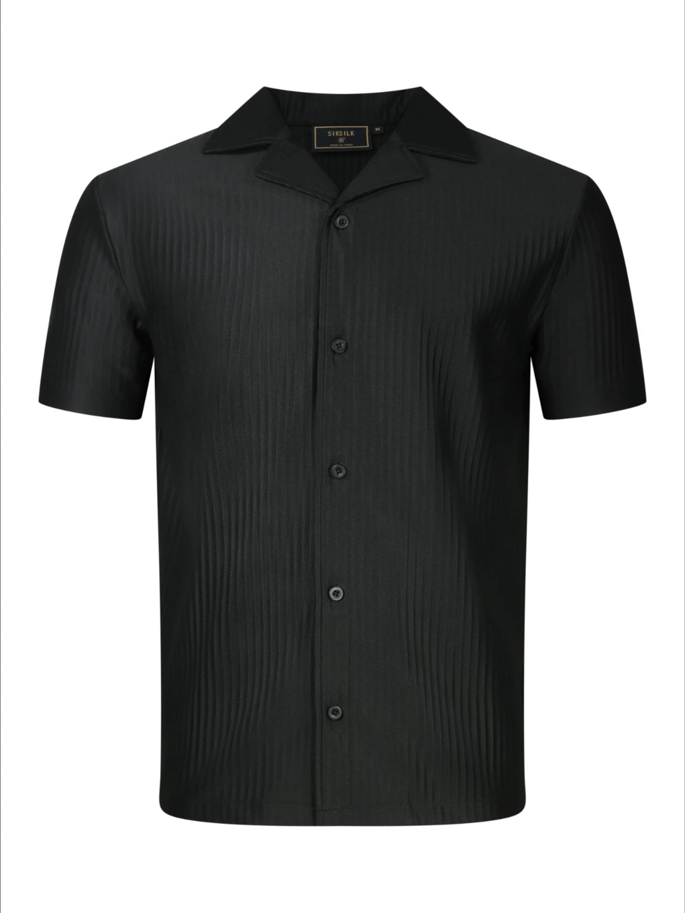 SikSilk Shirt in Black, Item view