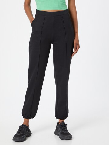 JDY Tapered Trousers 'EDEL' in Black: front