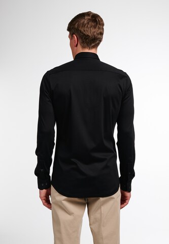 ETERNA Slim fit Business shirt in Black