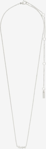 Pilgrim Ketju 'Love Tag' värissä hopea: etupuoli