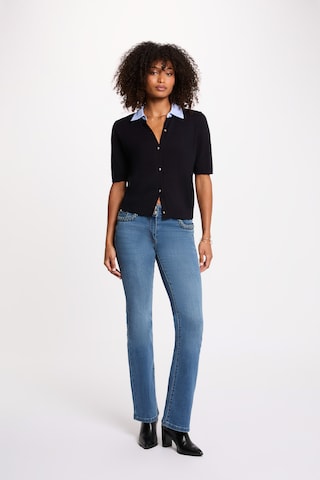 Cardigan '261-MARCEAU' Morgan en bleu