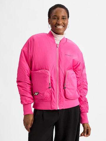Pegador Between-Season Jacket 'Shila' in Pink: front