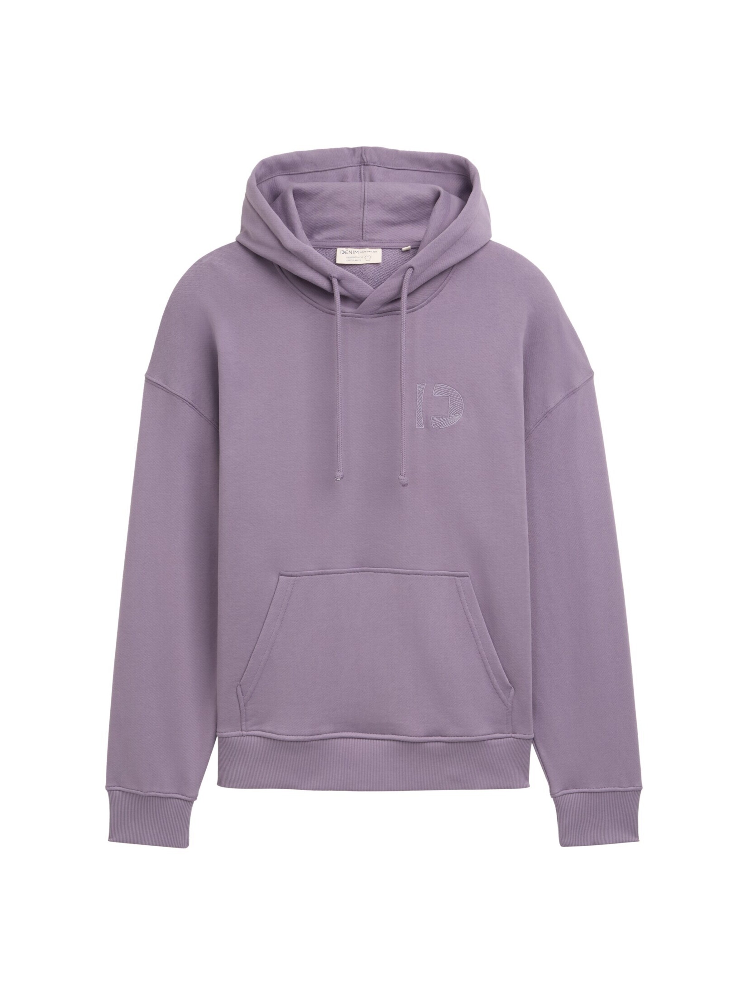 TOM TAILOR DENIM Sweatshirt in Purple: front