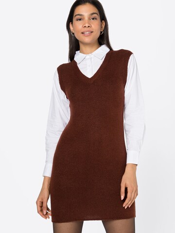 JDY Dress 'ANDREA' in Brown: front