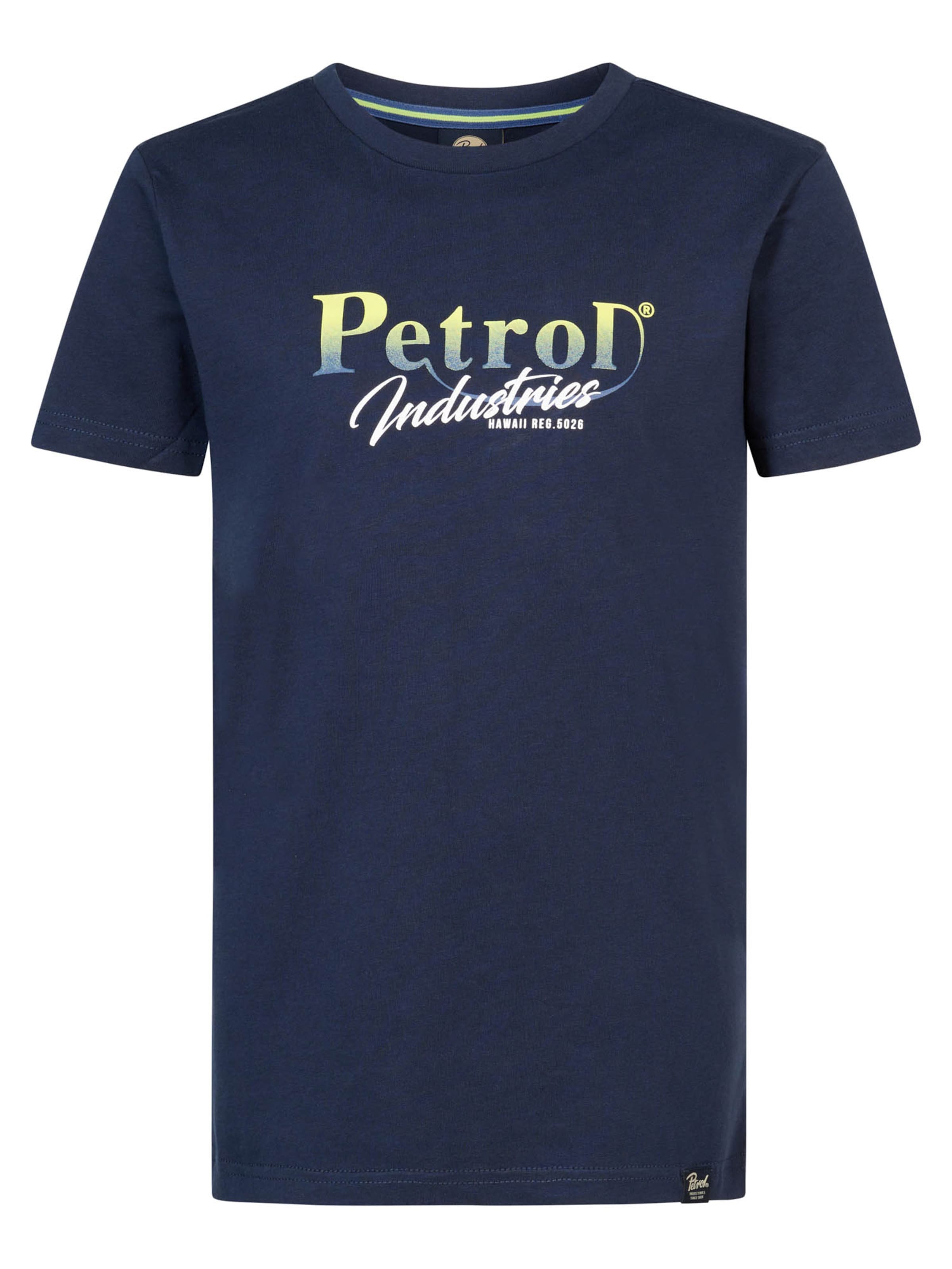 Petrol Industries Shirt 'Breezeway' in Blue: front