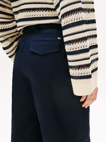 TOMMY HILFIGER Wide Leg Hose (OCS) in Blau