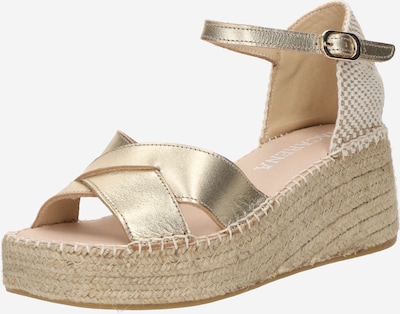MACARENA Páskové sandály - zlatá, Produkt