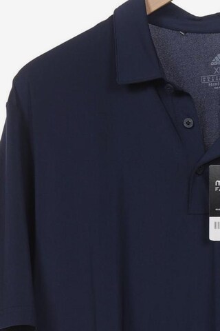 ADIDAS PERFORMANCE Poloshirt XL in Blau
