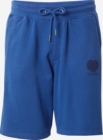 BLEND Regular Trousers in Blue: front