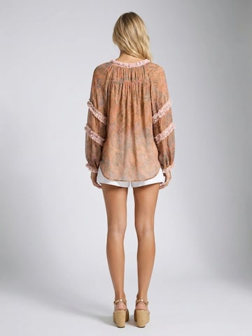 Miss June Blouse 'Tatum' in Orange