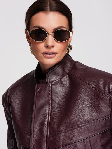 Ombre Between-season jacket in Red