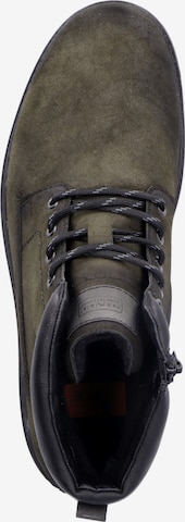 Rieker Lace-Up Boots in Green