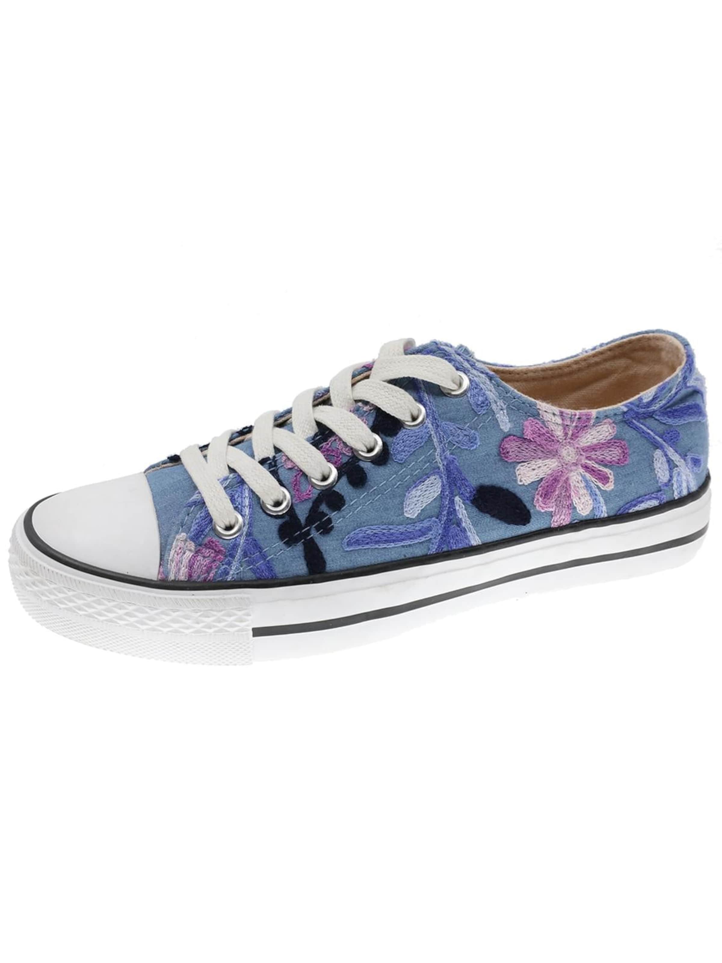 Beppi Sneakers laag in Blauw: voorkant