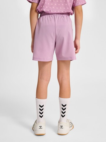 Hummel Loose fit Sports trousers 'Pulse' in Purple