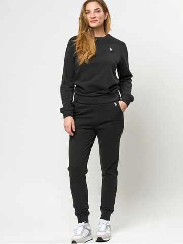 U.S. POLO ASSN. Sweatshirt 'Adele' in Zwart
