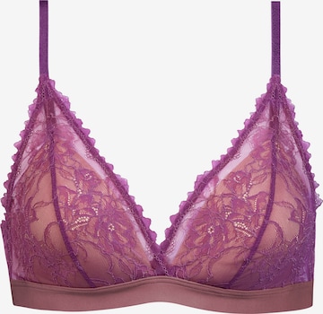 Triangle Soutien-gorge ' Poetry Style ' Mey en violet : devant