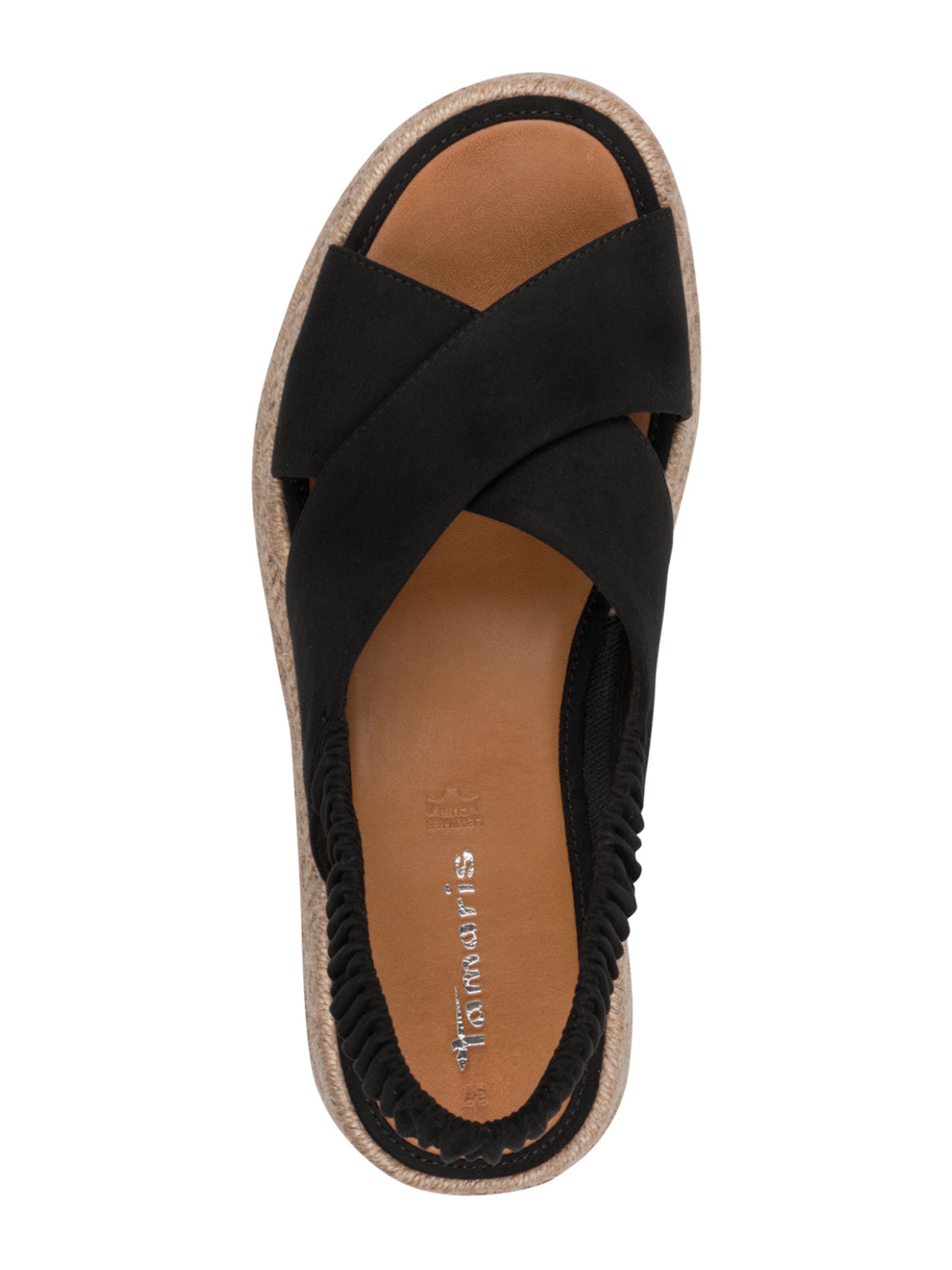 Tamaris Sandale in Schwarz